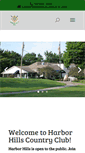 Mobile Screenshot of harborhillscountryclub.com
